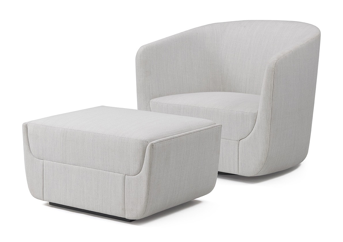  CLASP LOUNGE CHAIR & OTTOMAN 